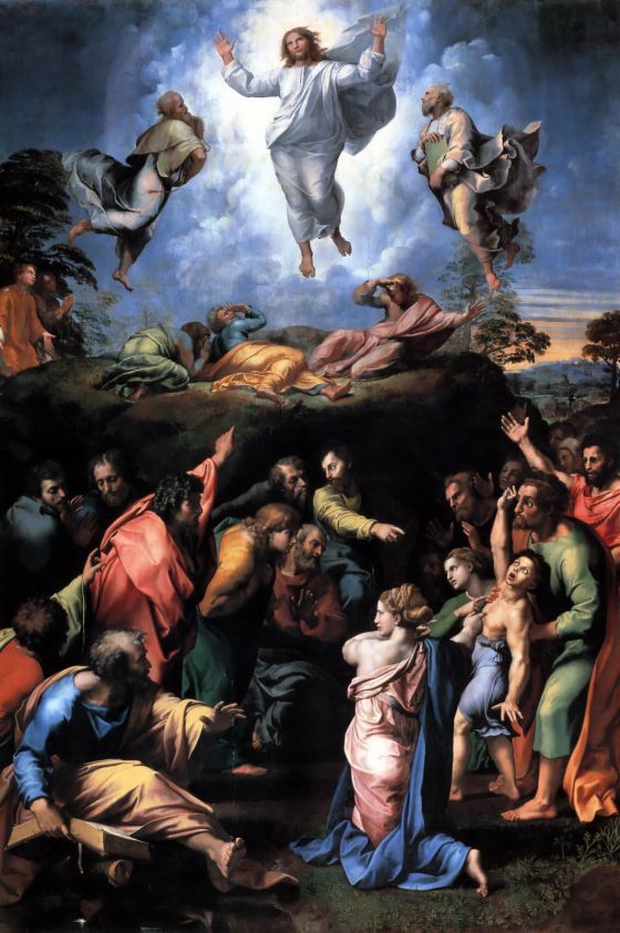 Raphael Santi, the Transfiguration, 
