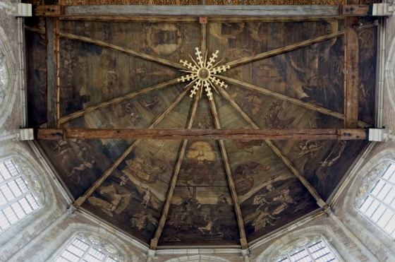 20. The Last Judgment, Alkmaar, St Lawrence Church, painting on wooden choir vault, ca. 1516-19. Photo: Hans Verbeek